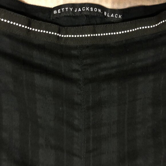 Betty Jackson Black Fully Lined Circular Black Skirt - Picture 6 of 9